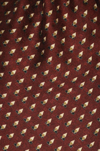 Diamonds Pattern Silk Cravat - KITOKO