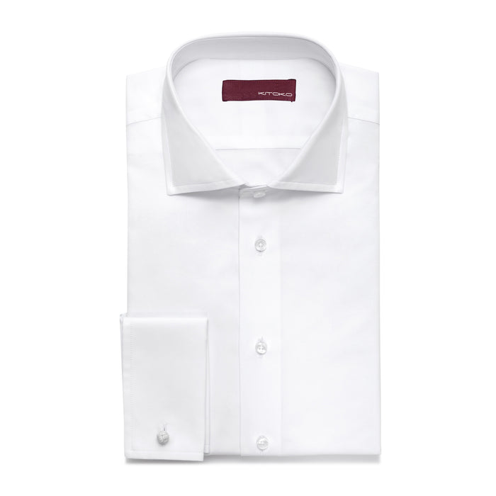 Windsor Jacquard Double Cuff Shirt - KITOKO