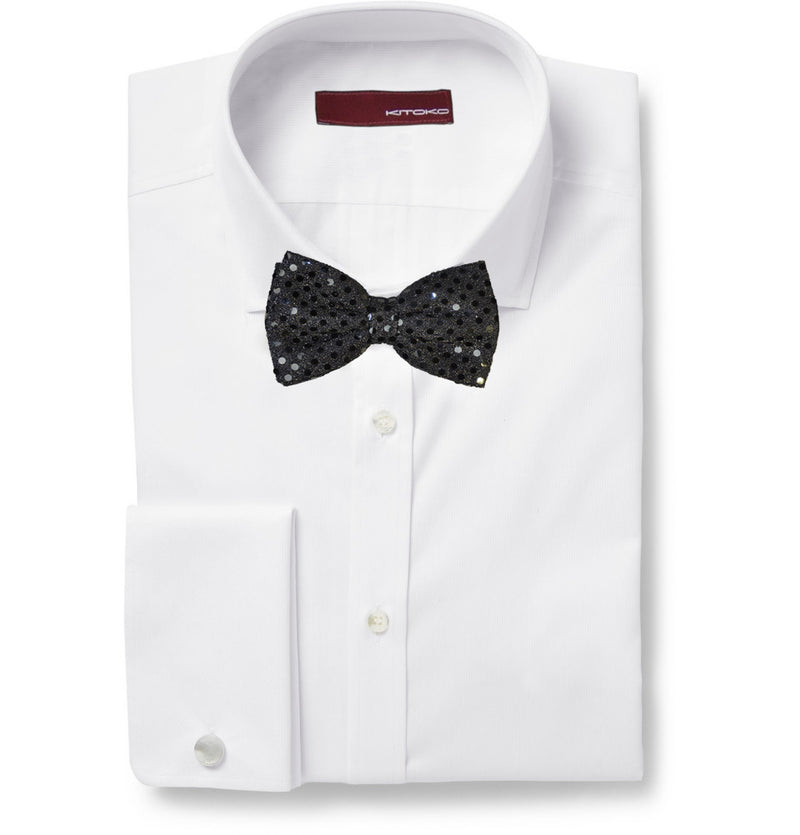 Lou Black Bow Tie - KITOKO