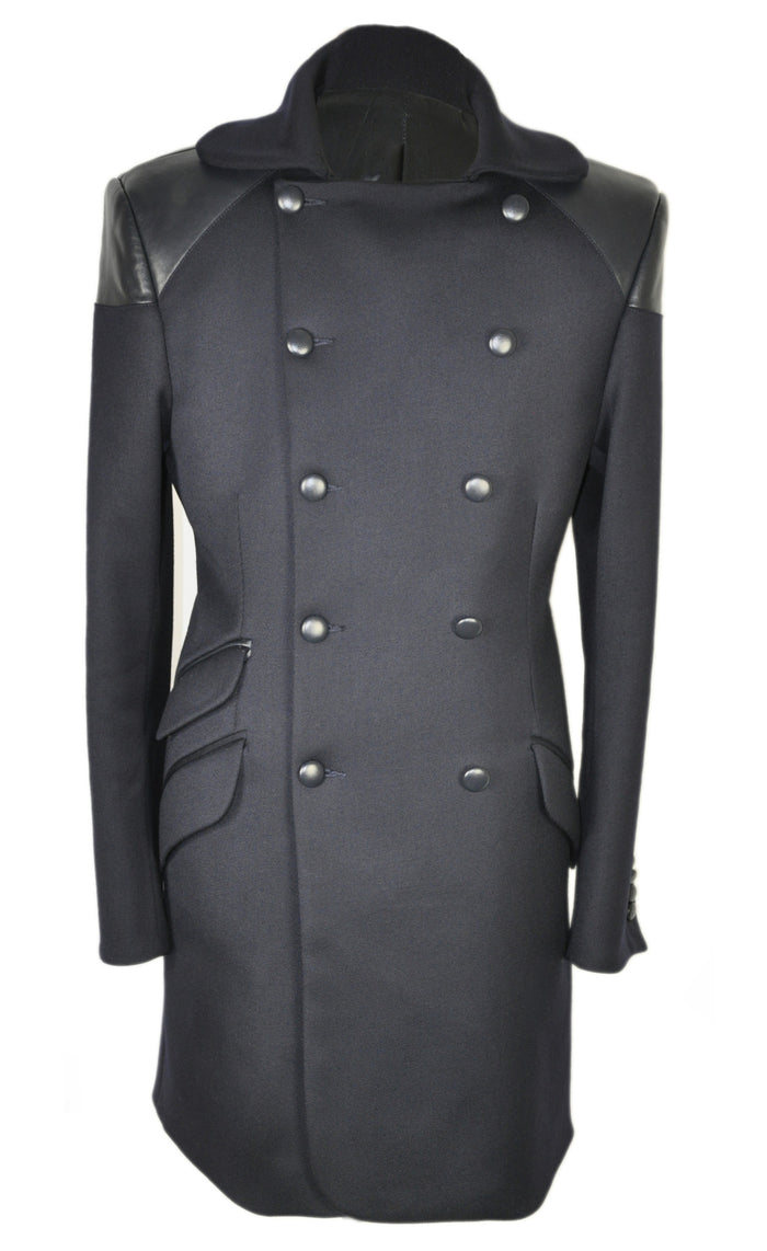 Navy Calvary Twill Coat - KITOKO